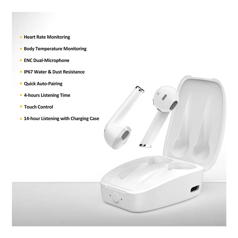 At A Loss White Earphones Headphones Ear Buds I.q.o.s Power Bank 12h 100 Pcs