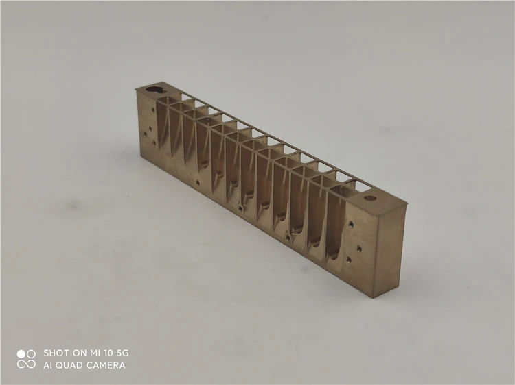 
China New Product CNC Processing Brass Harmonica 