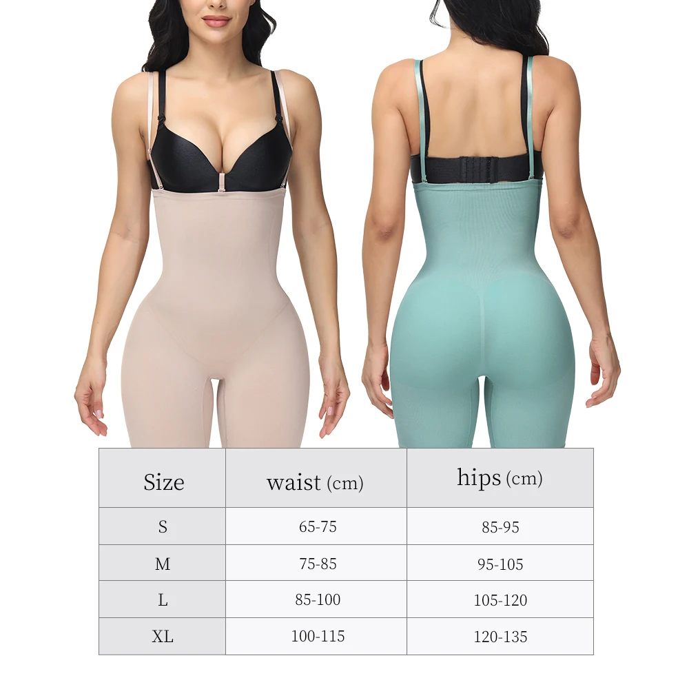 S-SHAPER Custom Services Compression Bodysuit Seamless Full Body Shaper Suits Women Butt Lifter Panty Shapewear