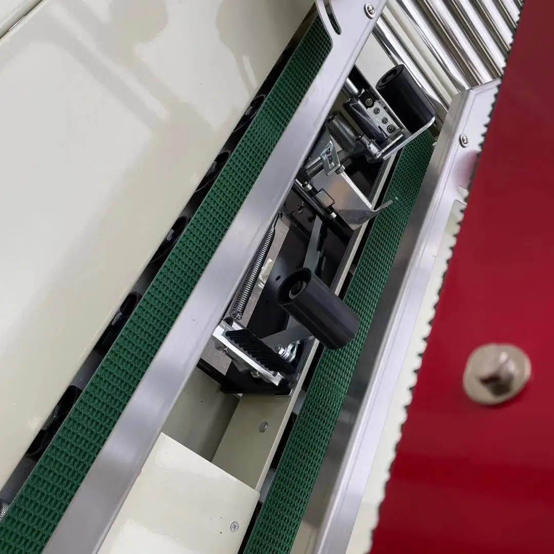 FXJ6050 Brother Semi Automatic Top And Bottom Drive Belt Adhesive Tape Sealer Case Box Carton Sealing Machine