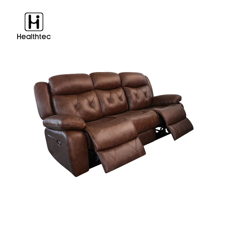  Современный 3 Seater кресло-качалка функциональный диван-кровать мебель кресло гостиная Электрический кожаное