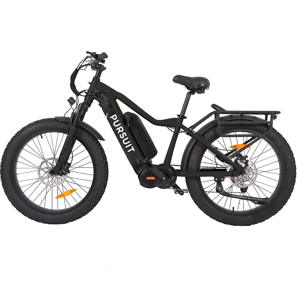 High speed dual battery ebike 48v 1000w customized 32ah mountain electric balance bike 8FUN g510 mid motor electro bike