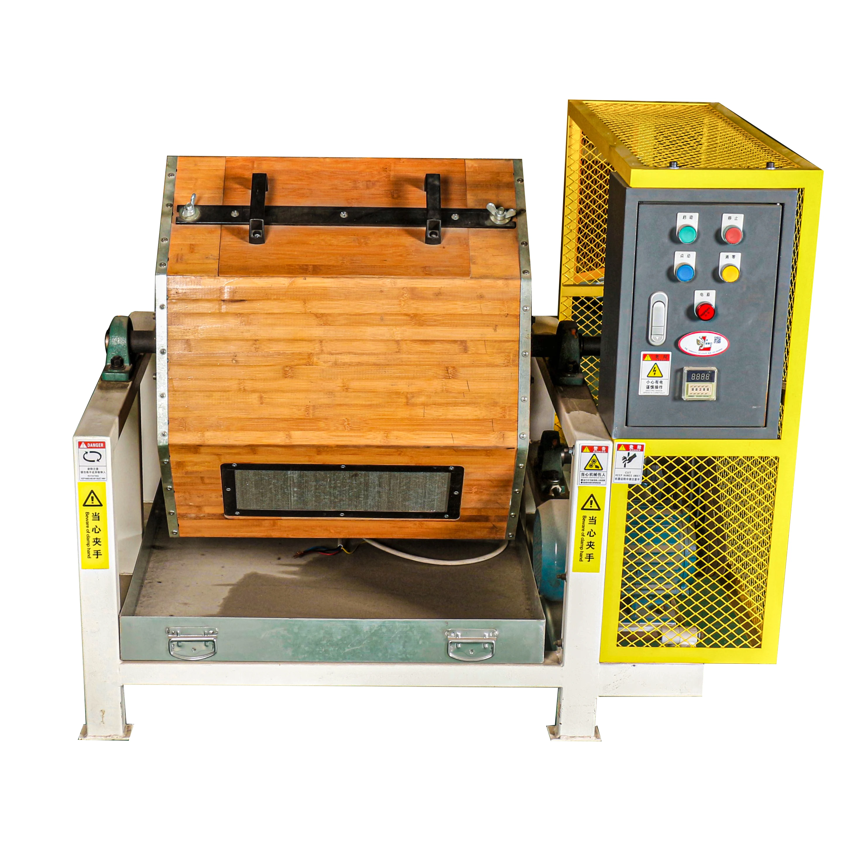 Hardware accessories mirror processing polishing machine, roller rotating polishing machine