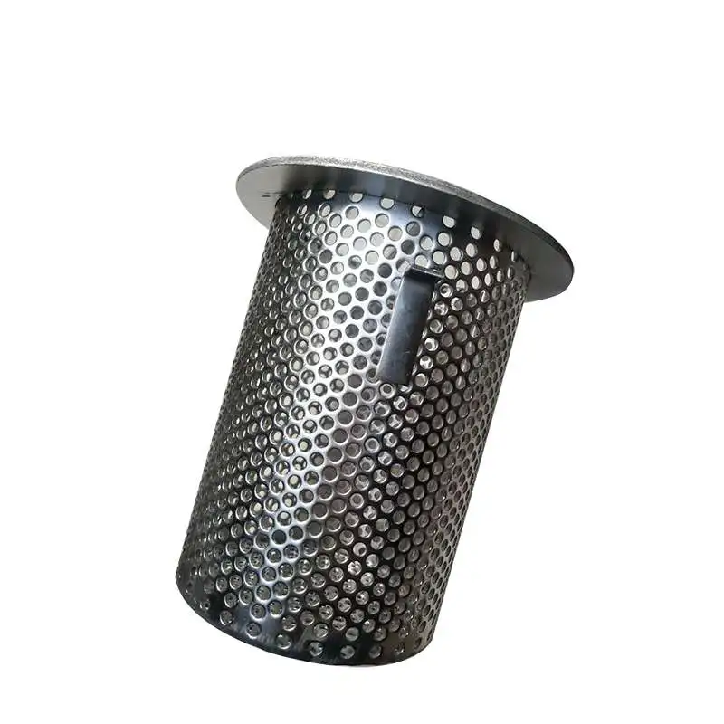 Johnson Wedge Wire Pipe Base Screen Perforated Slotted Base Pipe Custom Factory China