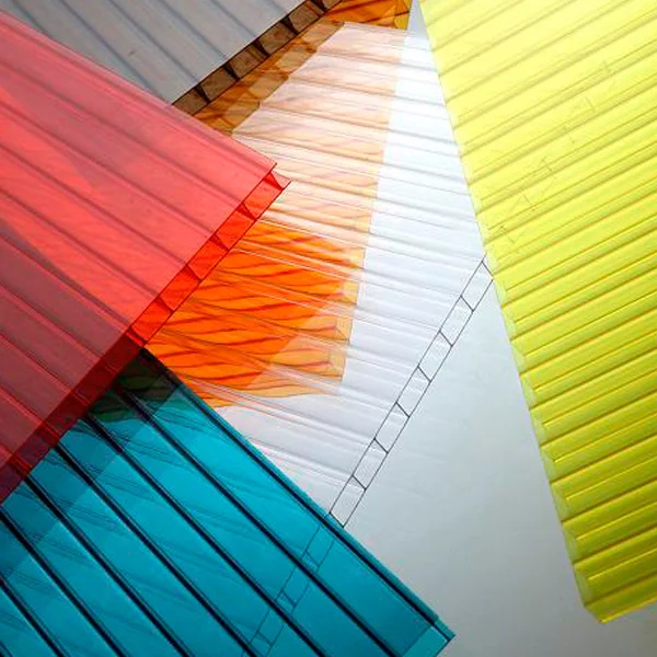 polycarbonate PC hollow multilayer sheet for garden green house