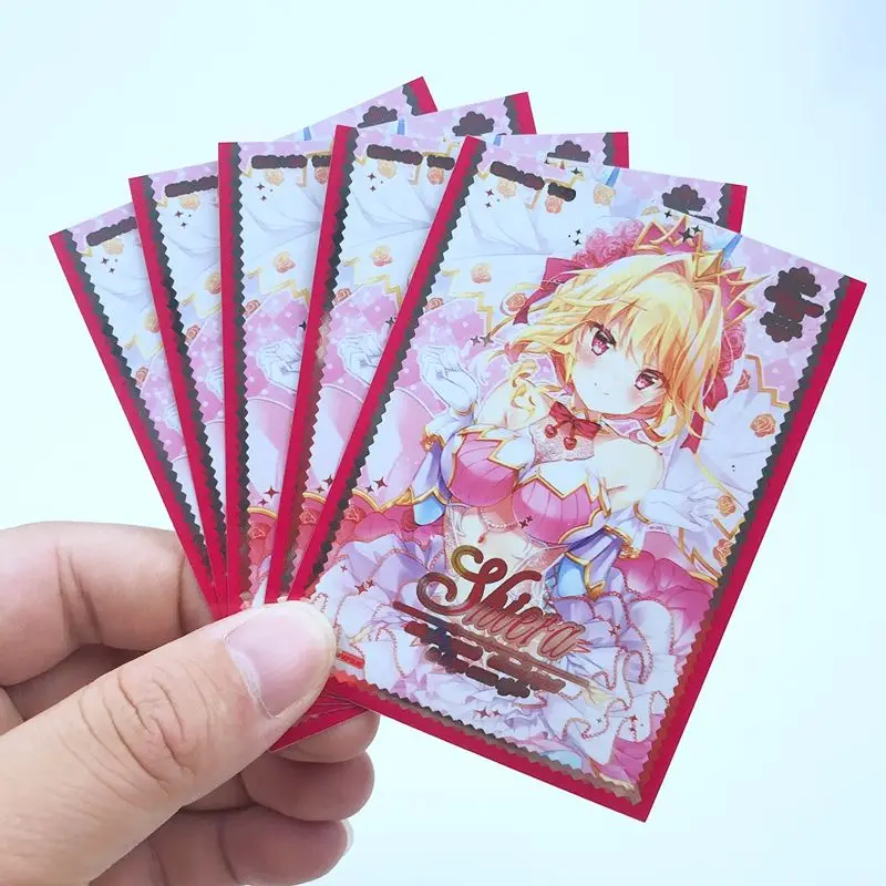 Custom Art Printed Anime Card Sleeves Private Anime Art Printed Deck Protector Yugioh Mtg Card Sleeves