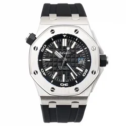 JF Factory 3120 Movement Night Vision Stainless Steel Sapphire Glass Waterproof Luxury oak Men Watch