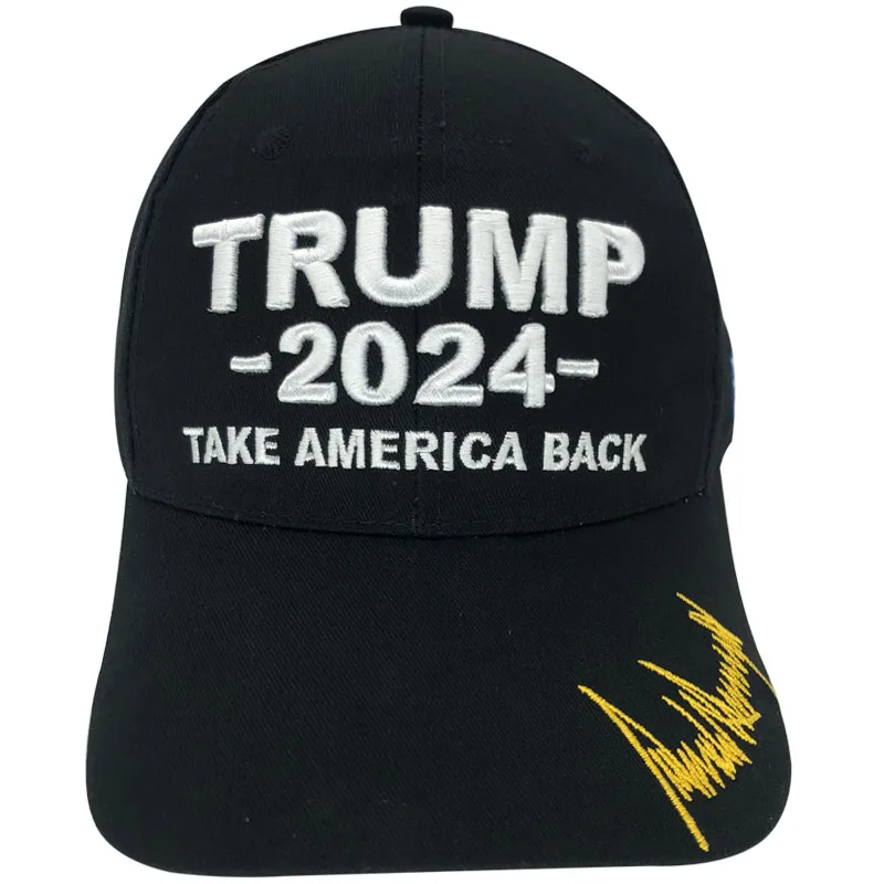 Оптовая продажа, Кепка с откидной крышкой с флагом США 2024, бейсболки с надписью «Keep America Great Again», складная Кепка, кепка президента с 3D вышивкой