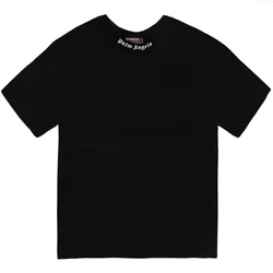 Men Women PA Streetwear Hip Hop Sanskrit Printing Phantom Letters Black Drop Shoulder Summer Youth Fashion Trend Tops T-shirt