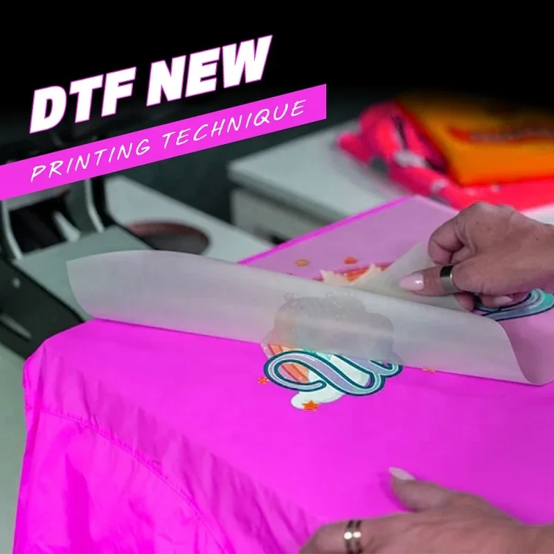Customized DTF Film Roll 60cm DTF Transfers Designs Ready To Press