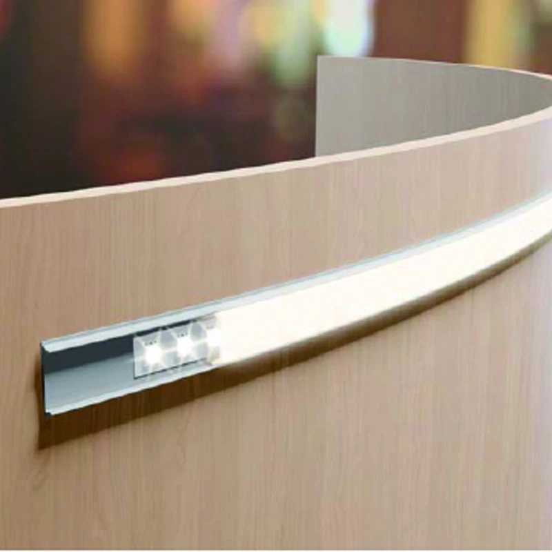 Low moq Small flexible curved led profile high quality bendable anodized aluminum led profile flexible aluminum led profile