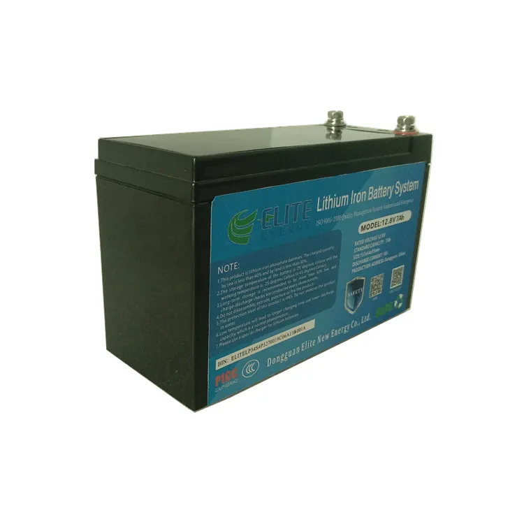 Elite li ion battery pack 12v 7ah battery lipo akku 12v 7ah deep cycle battery