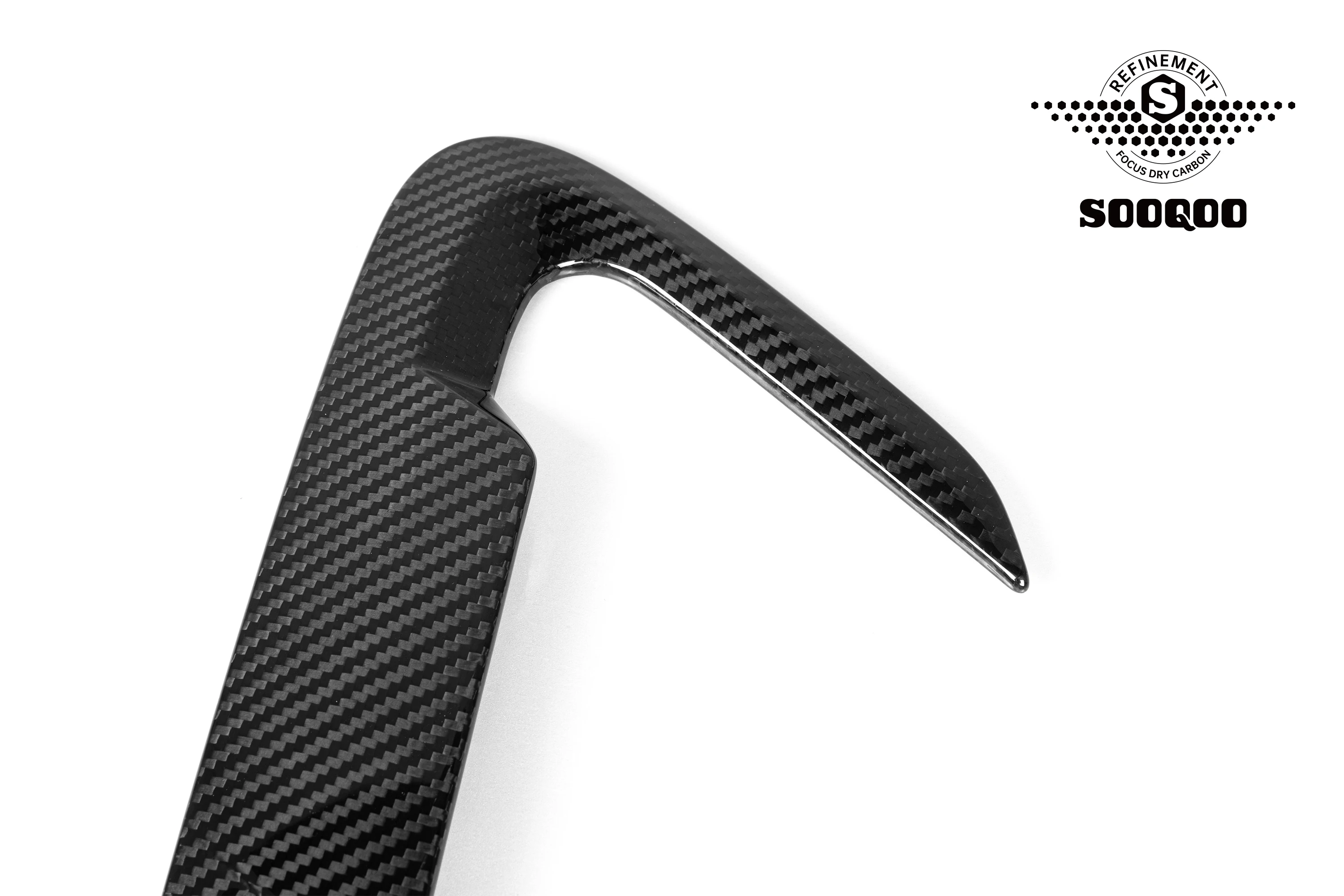 Dry Carbon Fiber Fender SQ Style Gloss Black Side Fender for BMW iX3 G08i 2022-IN