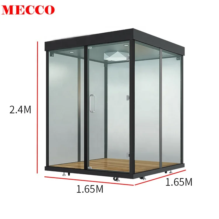 Office Furniture Silent Piano Booth Recording Room Acoustic Booth Movable Meeting Offical Pod Phone Soundproof Offical Booth