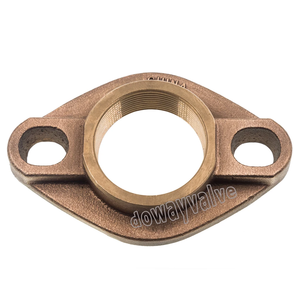 
Bronze Combo Scoop Thru-Hull Fitting with Nut 