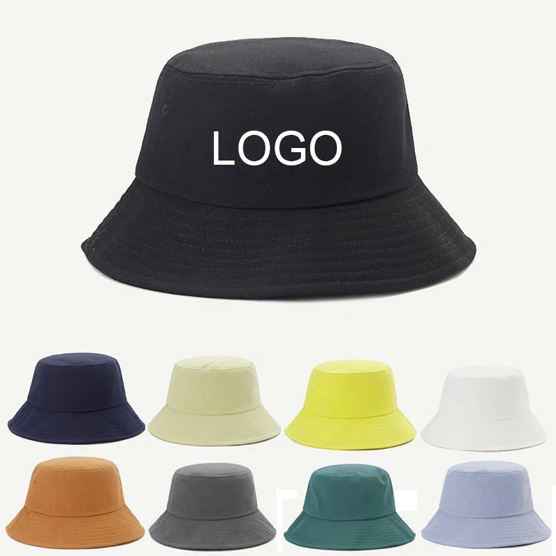 Factory customization fashion cotton car embroidery bucket hat woven label adjustment caps