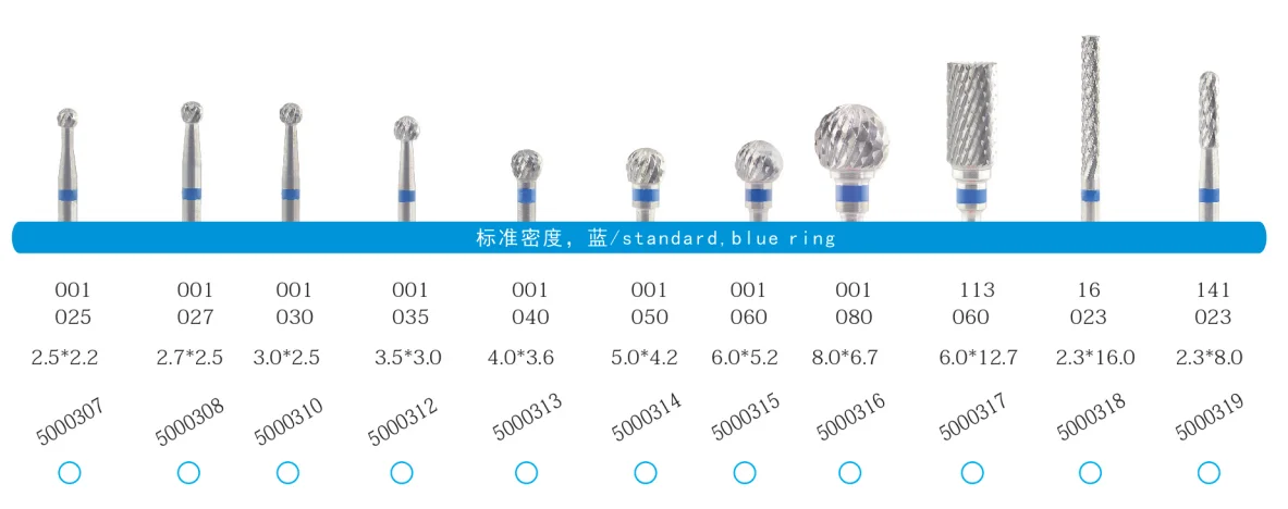 Diamond dental burs teeth grinding drill polish