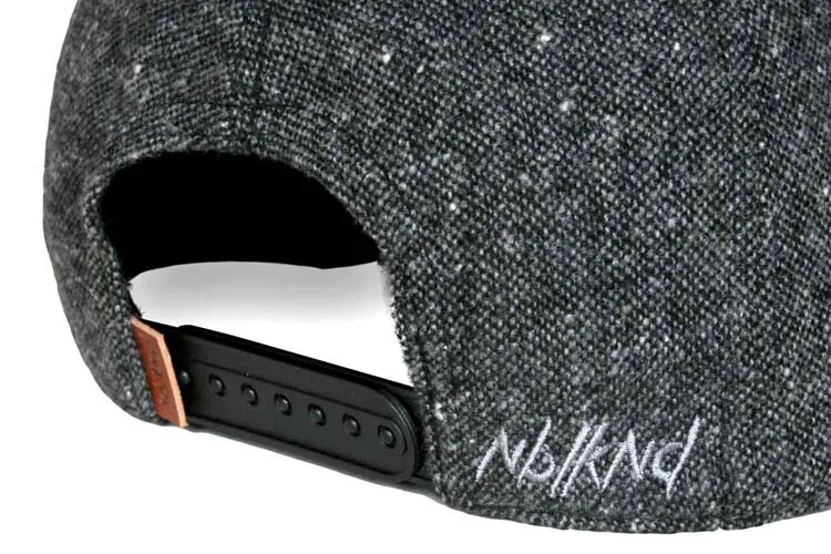 Custom Design Leather Label Men Woolen Snapback Hats Wholesale