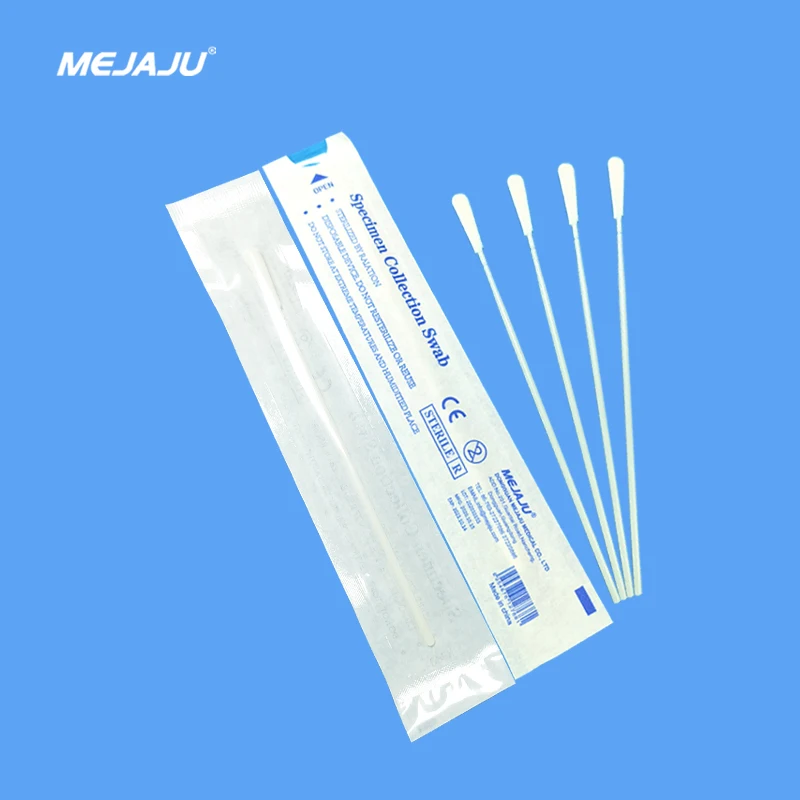 Dispos swabs surgical sterile nasopharingeal dry swab kit nasopharyngeal swab head brake