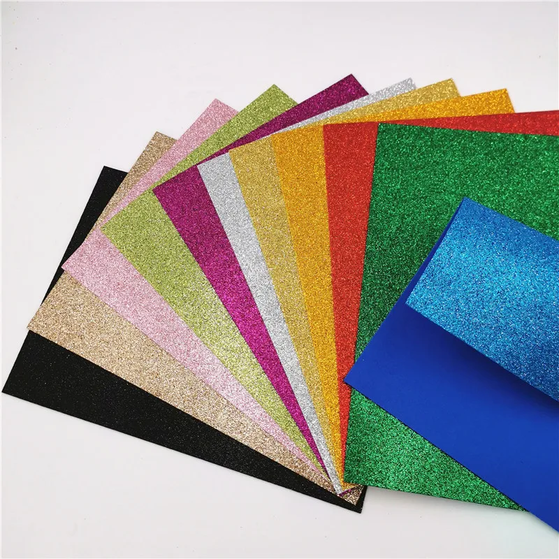 EVA sheet shiny glitter all size can customized no glass