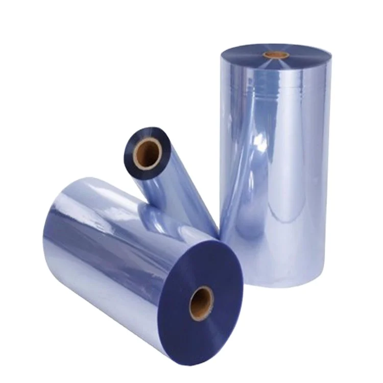 0.5mm 1mm 1.5mm Rigid Clear PVC Sheets Roll 0.2mm PVC Plastic Roll For Vacuum Forming