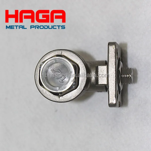 Из нержавеющей стали dn10 15 20 25 Каскадный Прямого Монтажа Pad 2 шт. шаровой клапан Ручка