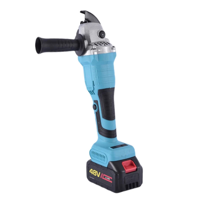 New 21V Li-ion Battery Cordless Brush 100mm Angle Grinder Grinding Cutting Machine