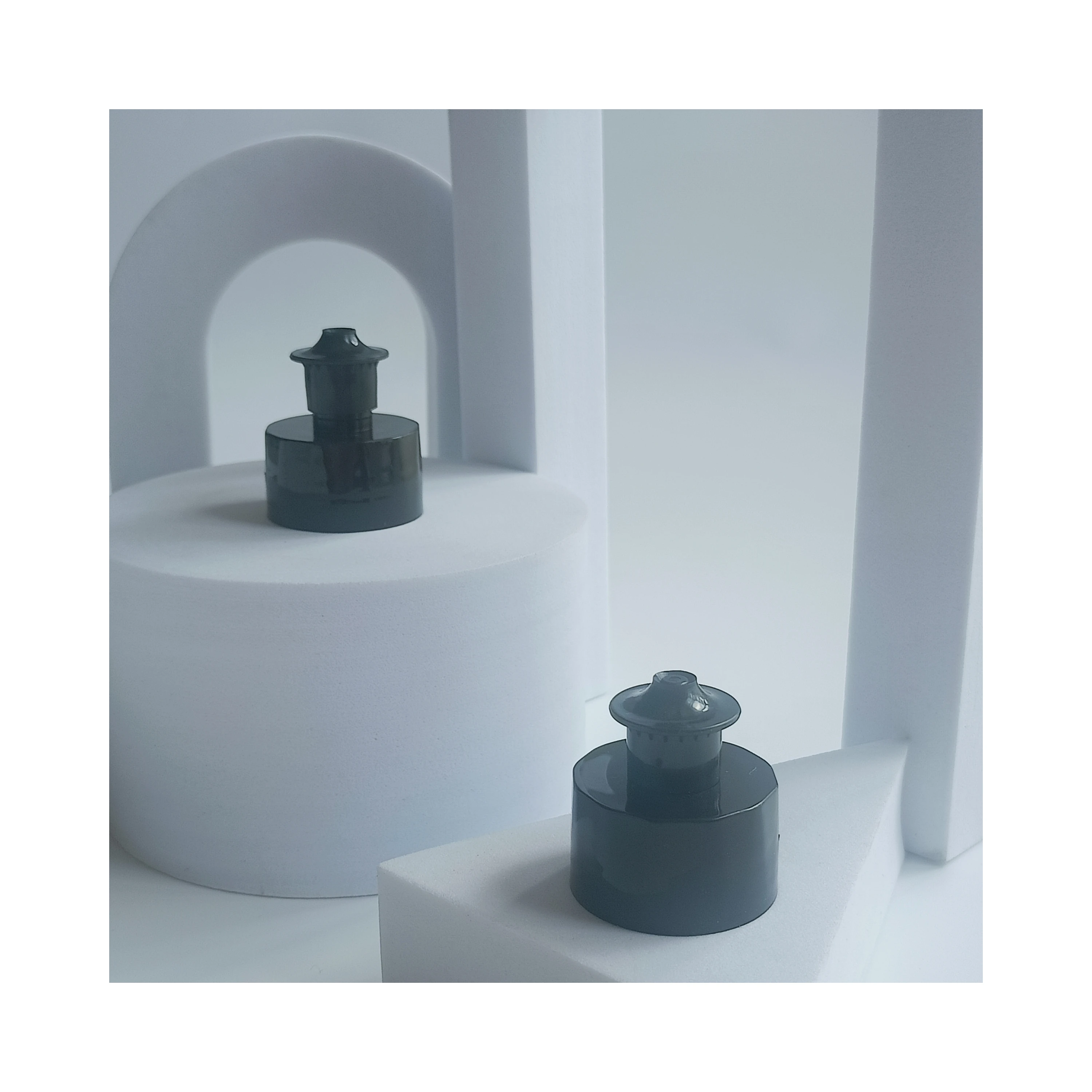 28/410 Colorful Sport Lid Cap Sport Cover Push Pull Cap PP Plastic For Plastic Bottle Screw Cap Sealing Type