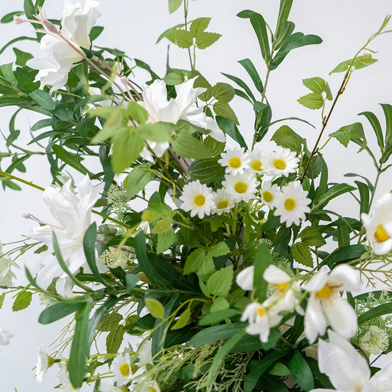 New Arrival Artificial Flowers Arch Stand Greenery Arch Wedding Arch