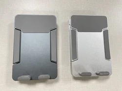 New Adjustable Aluminum Desktop Phone Holder Double Folding Desk Mobile Phone Holder Stand For iPad Tablet Mount