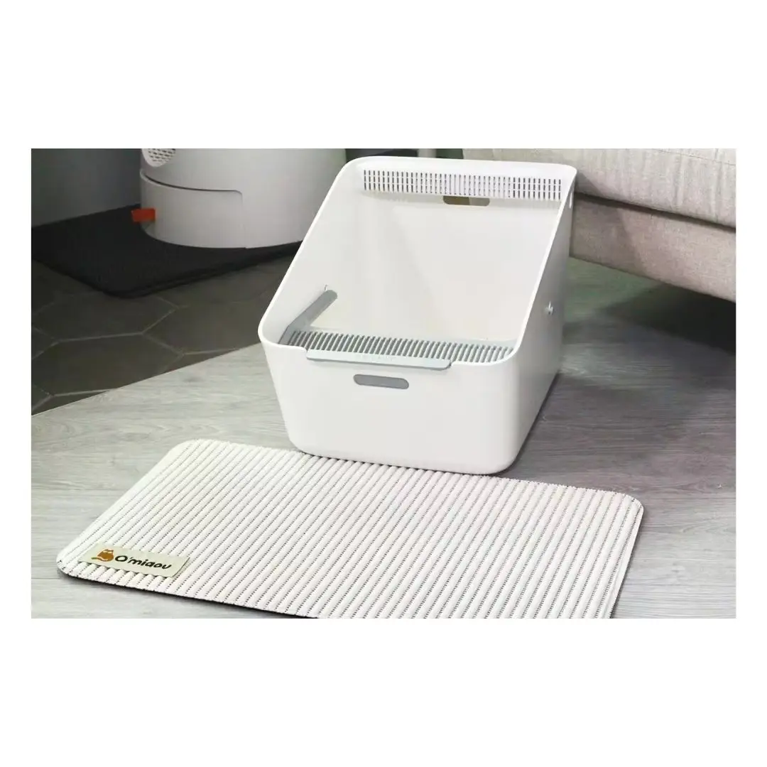 Eco-conscious kitty litter mat