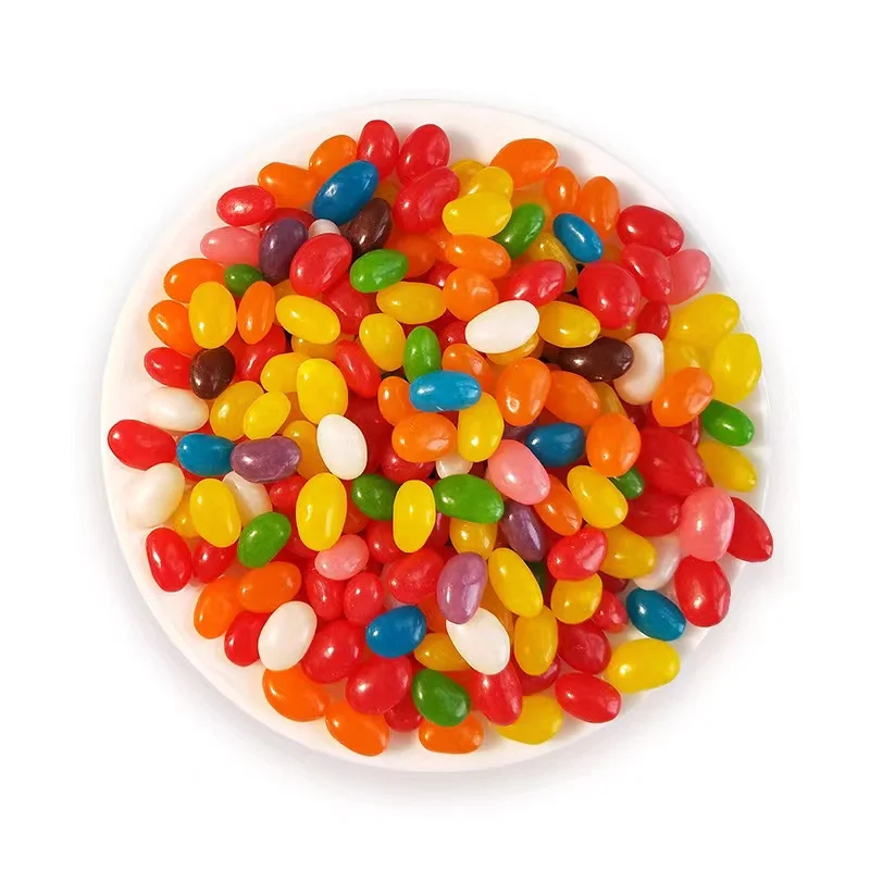 Rainbow jelly sweet and sour fruit fruit assorted flavor soft candy hot-selling candy for export