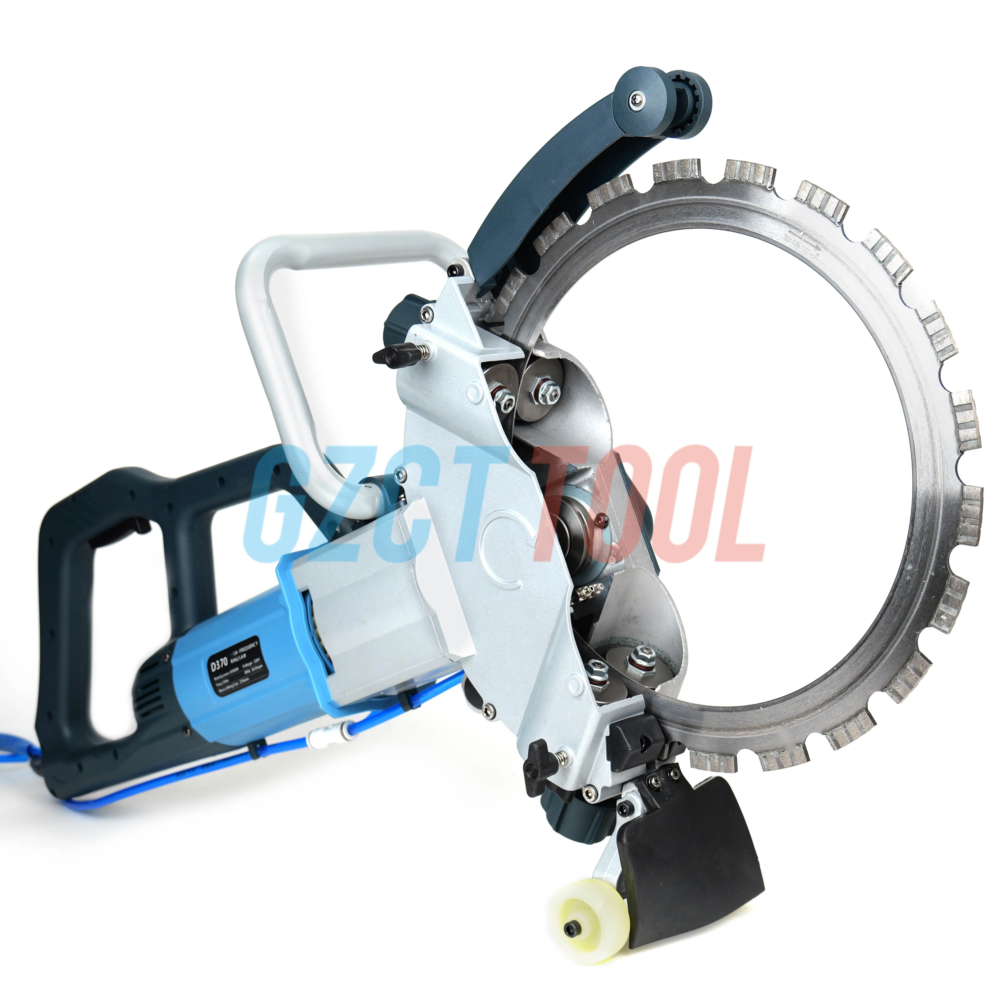 D370 8980w high power Electric Ring Saw Machine wall Stone & Concrete Cutting Machine with 390mm Saw Blade*1