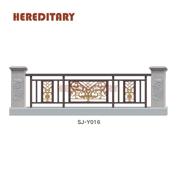 Balconies pvc balustrade aluminium railings designs in india