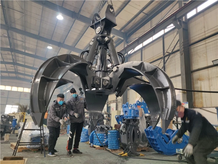 Лучшая цена, высококачественный Гидравлический Грейфер для древесины, экскаватор, Грейфер Для апельсиновой корки