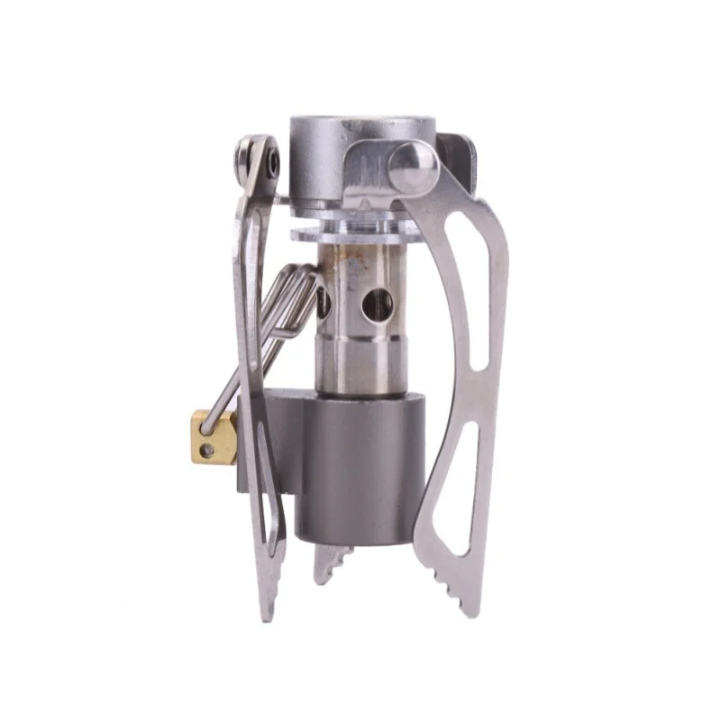 
 Outdoor Portable Folding Mini Camping Stove Oven Gas Burner Survival Furnace Stove Pocket Picnic Cooking Gas Burner Cooker  