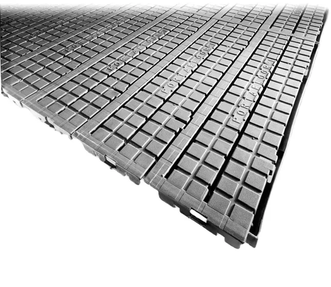 Flexible price pp interlocking plastic grass turf protection floor flooring for grass protection