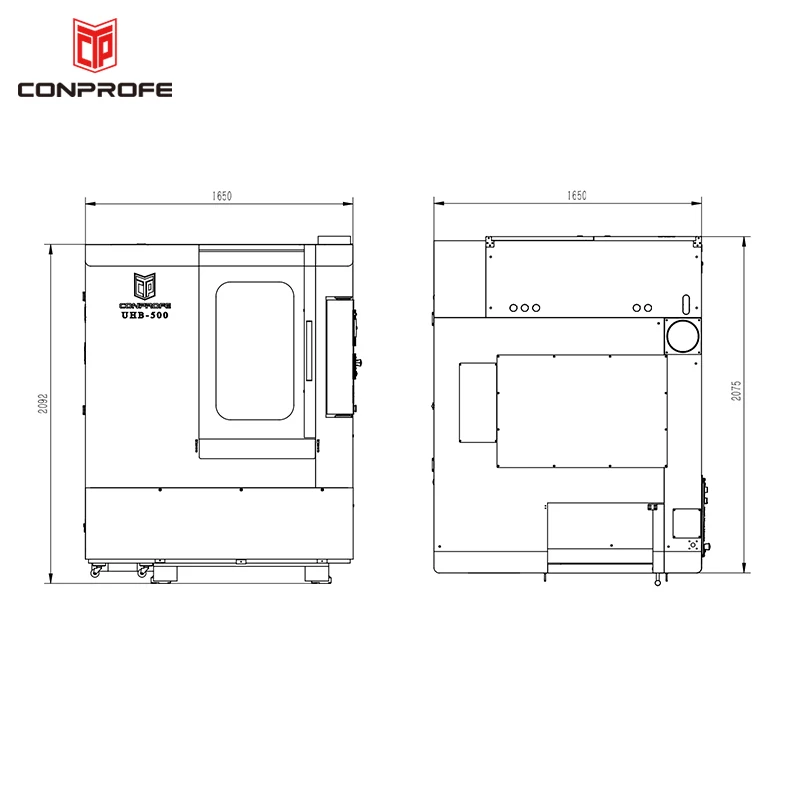 Ultrasonic Aluminum Mill Machine CNC Engraving And Milling Machine