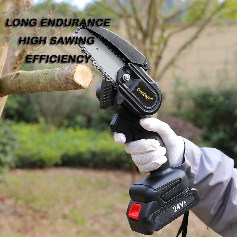Professional Electric Brushless Garden MotosegaElettrico Chainsaws Pocket Wireless Rechargeable Handheld Wood Saw