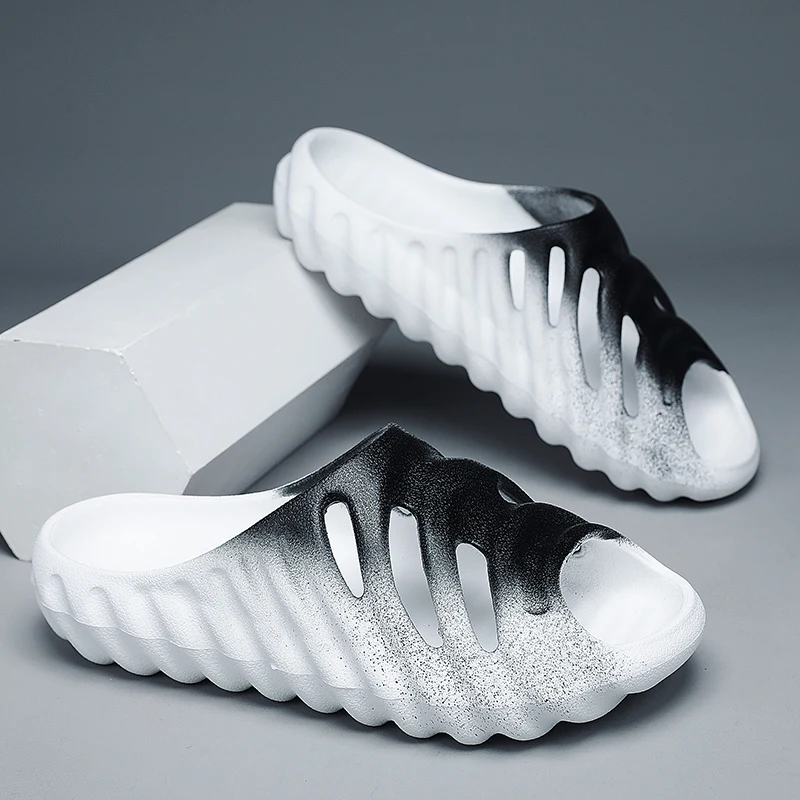 Henghao New Fashion Custom Eva Slides Footwear Slippers New Light Weight Sport Sandal Wholesaler Linen Home Slipper