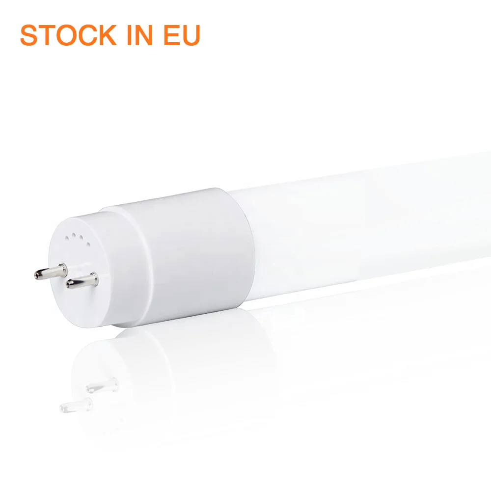 Stock In Eu 100-150lm/w 600mm 9w 1200mm 18w 1500mm 24w T8 Led Tube Light Tube Lamp
