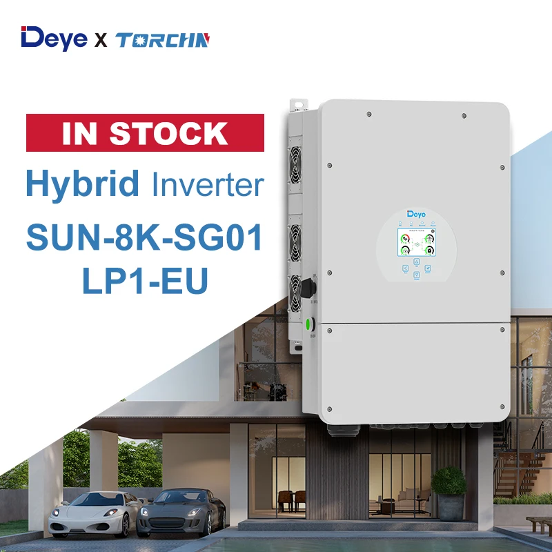 deye 12kw 3phase 380v hybrid solar inverter SUN-12K-SG04LP3-EU solar hybrid inverter