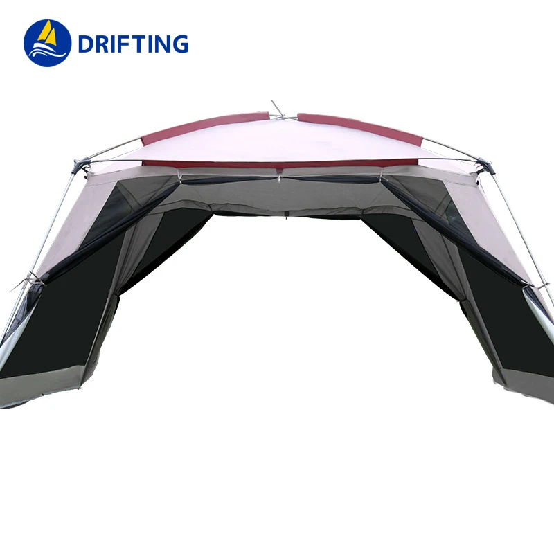
Hot Sale Quick Open Leisure Tents Family Camping Sunshade Tents with Steel Rob and B4 Fine Mesh 