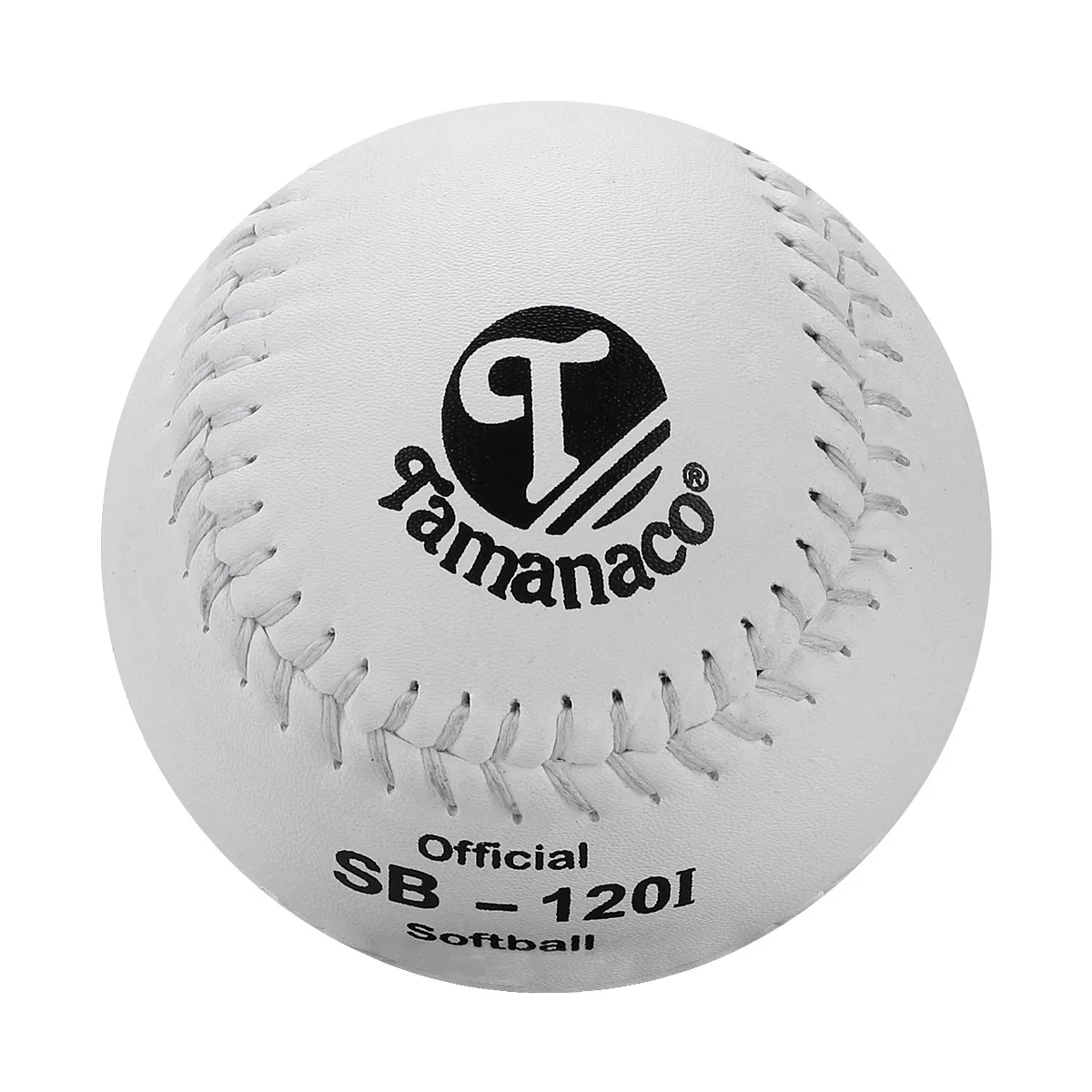 Hot Sell 12inches softball White Premium PVC Leather PK Grade Cork Core Tamanaco SB-120I Training Balls