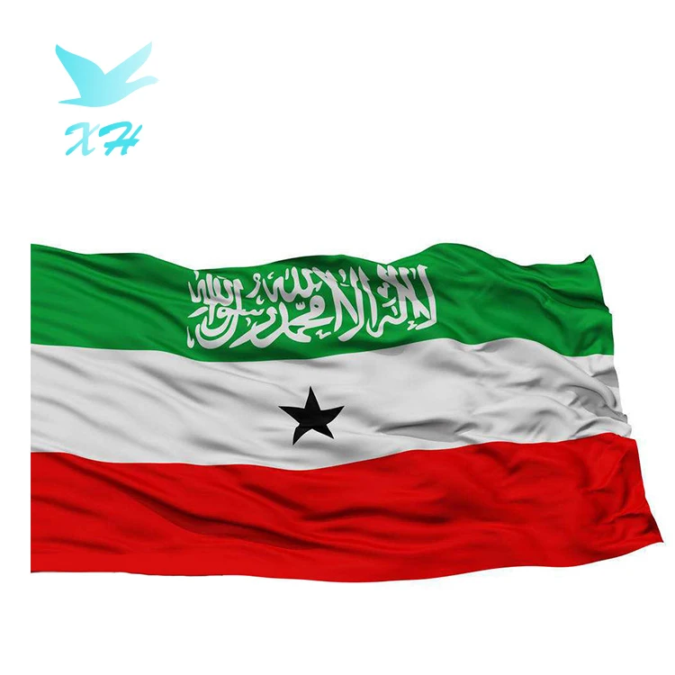 High Quality Custom Logo Polyester Fabric 3x5 ft Somaliland Flag For Events Elections And More