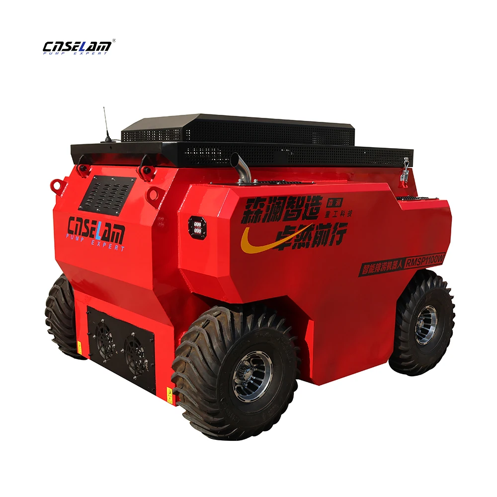 Long distance transmission intelligent amphibious Wheeled drainage equipment WiFi direct connection