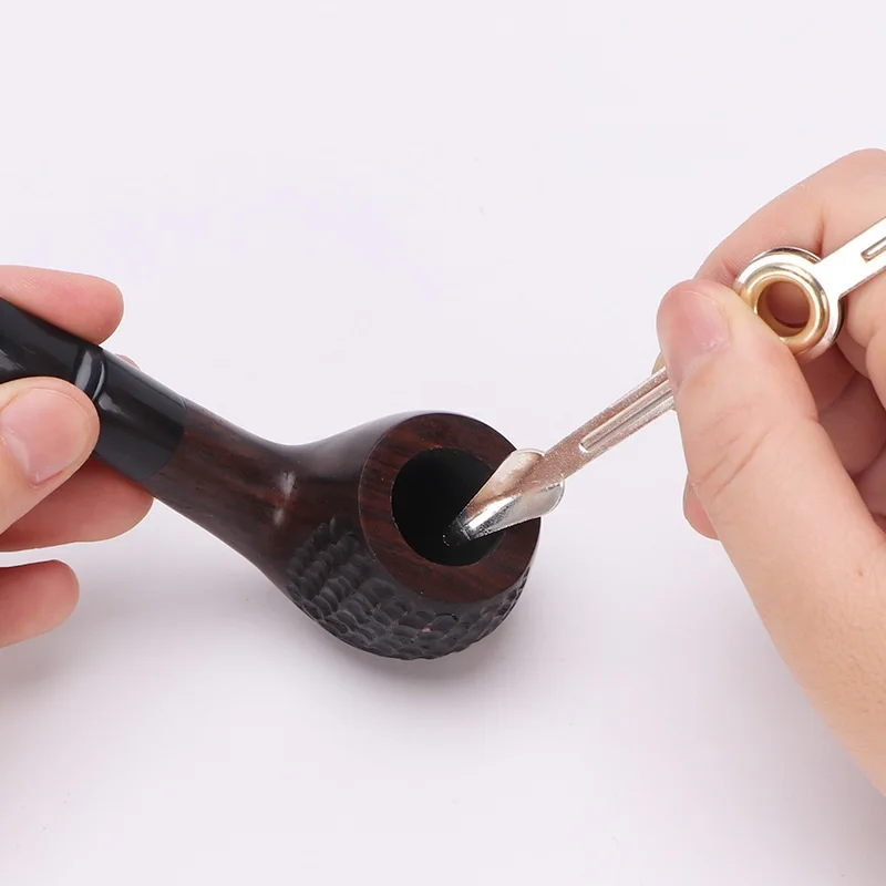 3 в 1, металлический очиститель для курительной трубки