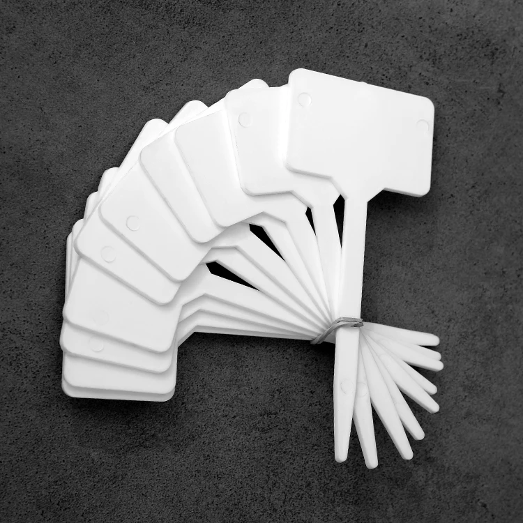 China factory Plastic Plant T-Type Tags Nursery Garden Labels for outdoor garden