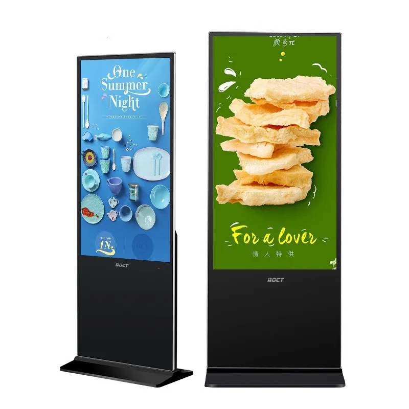 restaurant remote ordering 43 inch android touch screen kiosk with latest Chrome and Google Play