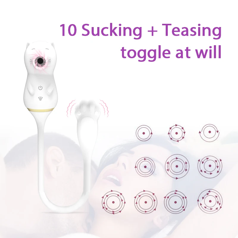 Best Seller 2 In 1 Strong Sucking Cat shaped Vibrator Clit Sucker Women Couple Clitoris Stimulation Masturb massager vibrators